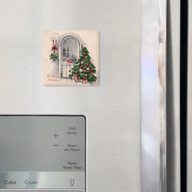 Weihnachtsfensterlichter Magnet (In Situ (Kühlschrank))