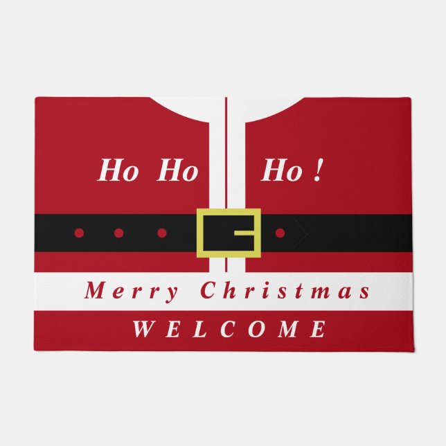 Weihnachtsferien Fußmatte (Vorderseite)