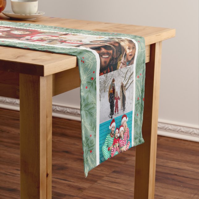 Weihnachtsferien Kurzer Tischläufer (Beispiel)