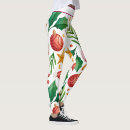 Weihnachtsferien-Leggings Leggings