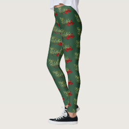 Weihnachtsferien-Leggings Leggings