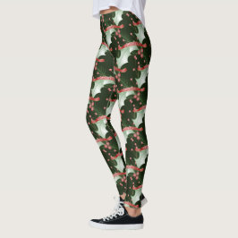 Weihnachtsferien-Leggings Leggings