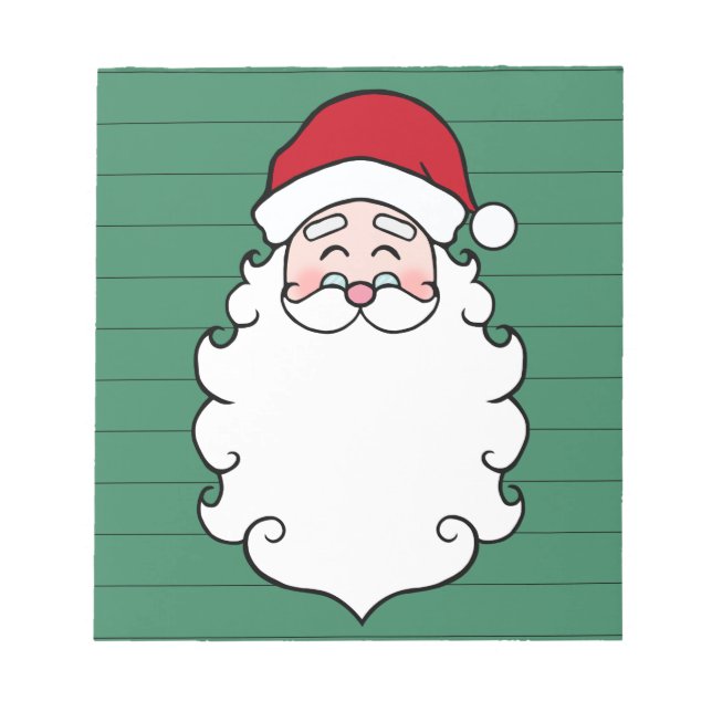 Weihnachtsferien-Notepad-Geschenk Notizblock (Vorderseite)