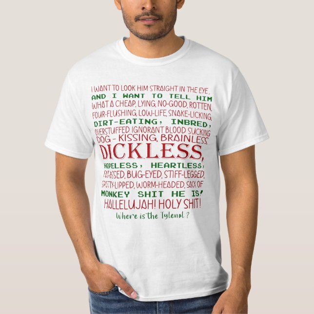 Weihnachtsferien Rant, Weihnachtsfrauen, billig L T-Shirt (Vorderseite)