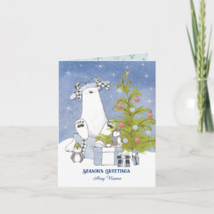 Weihnachtsfertig Karte