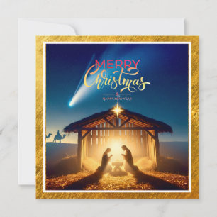 Weihnachtsfest der Unternehmensreligion Feiertagskarte