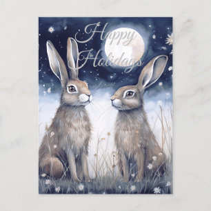 Weihnachtsfest Feiertagspostkarte