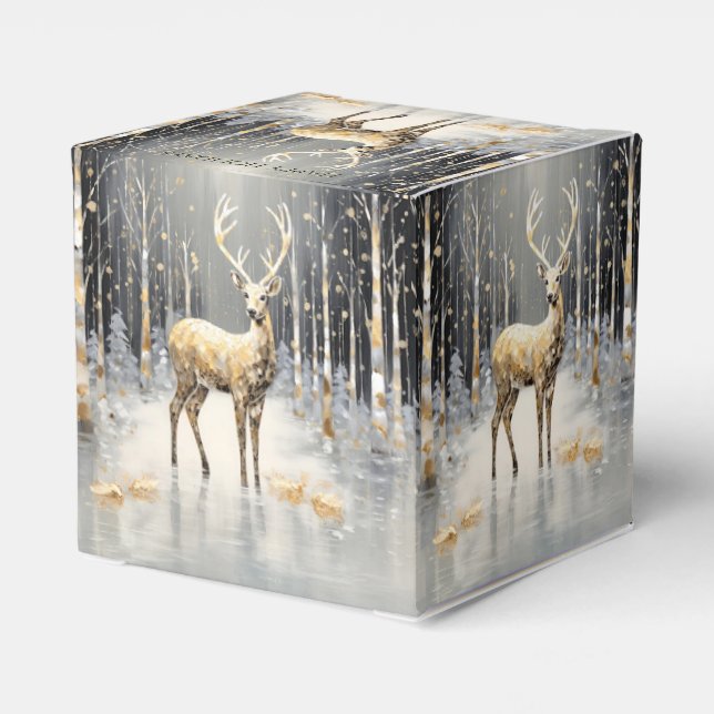 Weihnachtsfest-Geschenkboxen Geschenkschachtel (Rückseite)