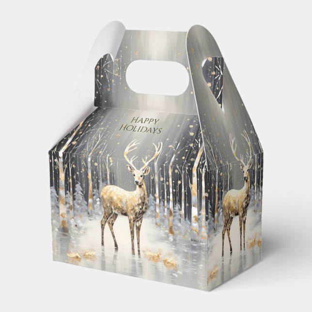 Weihnachtsfest-Geschenkboxen Geschenkschachtel (Vorderseite)