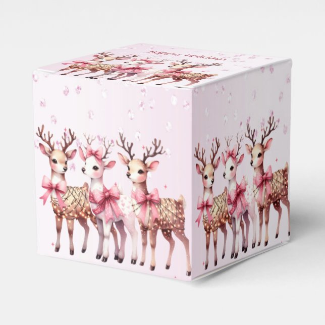 Weihnachtsfest-Geschenkboxen Geschenkschachtel (Vorderseite)