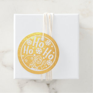 Weihnachtsfest Ho Ho Weihnachtsfest Winter Schneef Geschenkanhänger