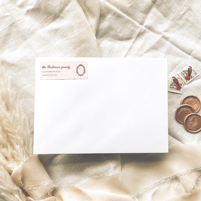 Weihnachtsfest in Aquarellen in Rot und Grün (Von Creator hochgeladen)