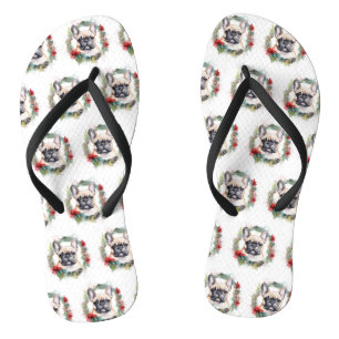 Weihnachtsfest-Jungfrau Flip Flops