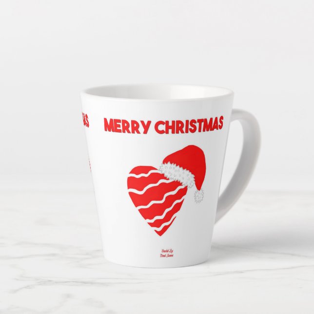 Weihnachtsfest Kleine Latte Tasse (Rechte Ecke)