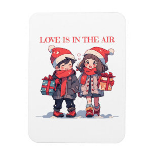 Weihnachtsfest - Liebe ist in der Luft Magnet