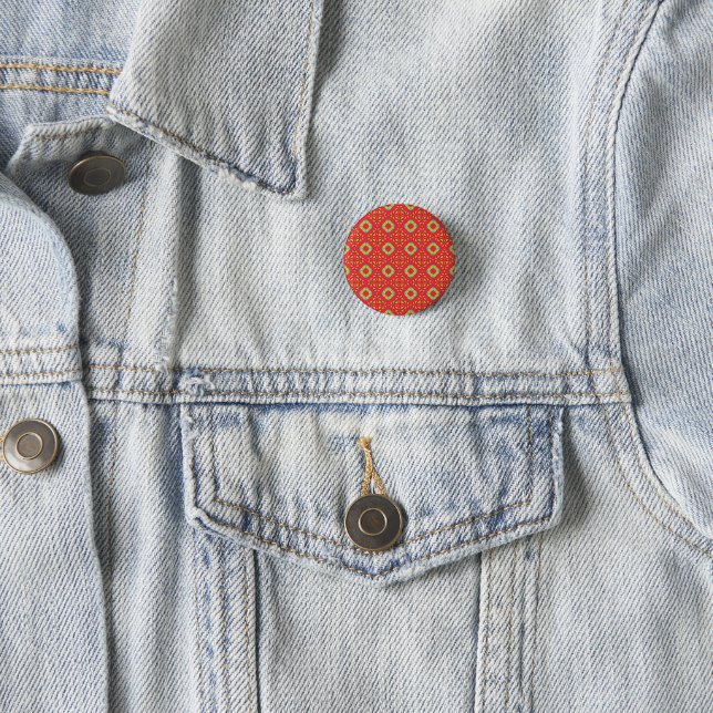 Weihnachtsfest Muster 01 - Button (Beispiel)