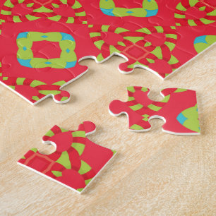 Weihnachtsfest Muster 01 - Puzzle