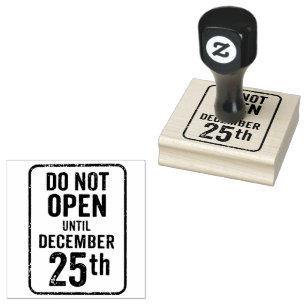 Weihnachtsfest Nordpol Gummistempel