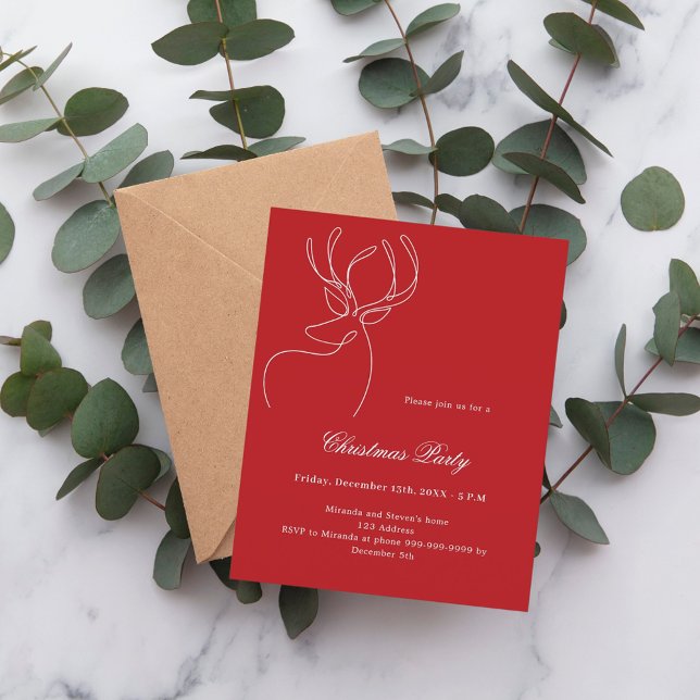 Weihnachtsfest-Party Einladung (Von Creator hochgeladen)