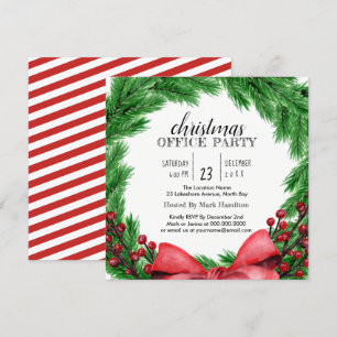 Weihnachtsfest Party Einladung