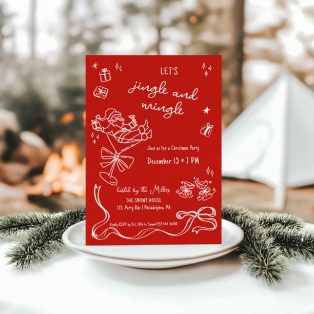 Weihnachtsfest Party Weihnachtsfest Ankündigung (Von Creator hochgeladen)