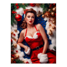 Weihnachtsfest Pinup