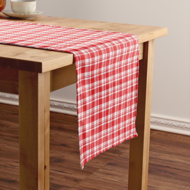 Weihnachtsfest Plaid Kurzer Tischläufer (Beispiel)