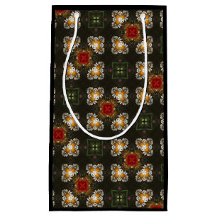 Weihnachtsfest Rot Kreuz abstrakte Molkereien Kleine Geschenktüte