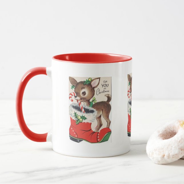 Weihnachtsfest Tasse (Mit Donut)