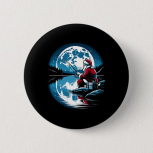 Weihnachtsfest Weihnachten Fischer Fischfang Fisch Button