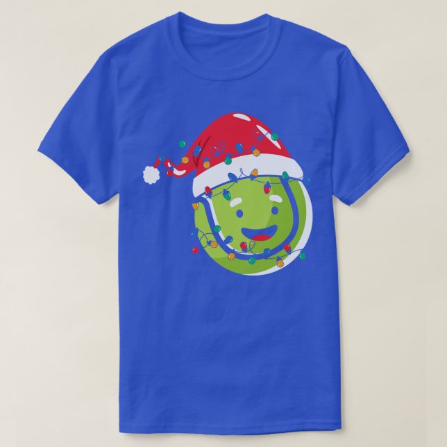 Weihnachtsfest Weihnachten Glühbirne santa T-Shirt (Design vorne)