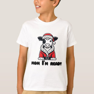 Weihnachtsfest Weihnachten Weihnachten Mama bereit T-Shirt