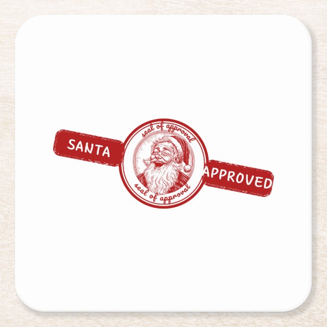 Weihnachtsfest, Weihnachtsfeier, Weihnachtsfreuden Rechteckiger Pappuntersetzer (Vorderseite)