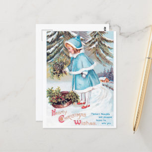 Weihnachtsfest Weihnachtskind Weihnachten Weihnach Postkarte