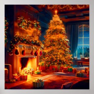 Weihnachtsfest Winter Poster