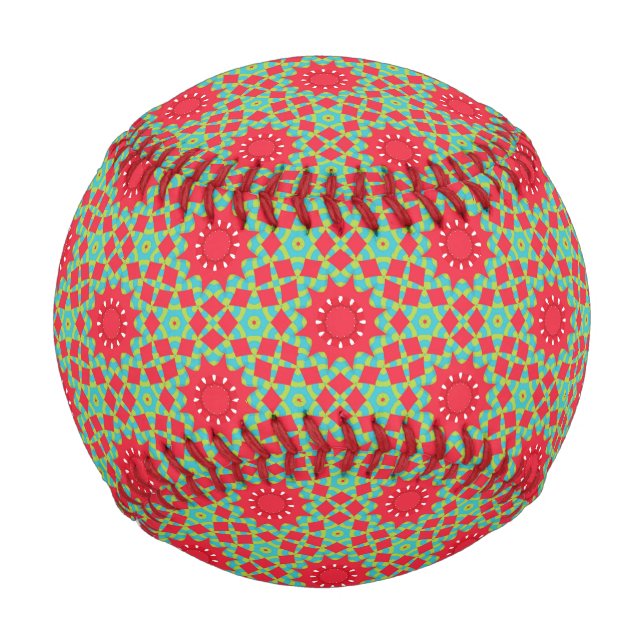 Weihnachtsfest-Zauber-Muster  Baseball (Vorderseite)