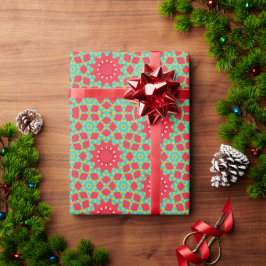 Weihnachtsfest-Zauber-Muster Geschenkpapier