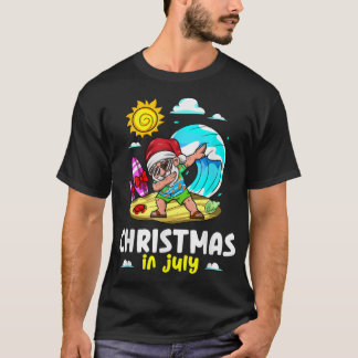 Weihnachtsfeste im Juli Sommer v T-Shirt