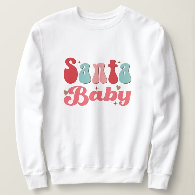 Weihnachtsfeste Sweatshirt (Design vorne)