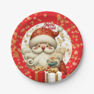 🎅Weihnachtsfestliche Dekorationsornamente Pappteller
