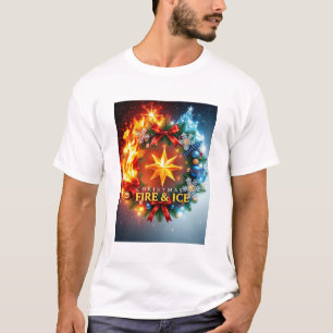 **Weihnachtsfeuer & Eis** T-Shirt