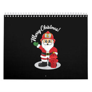 Weihnachtsfeuerwehrmann Weihnachten Winter Kalender