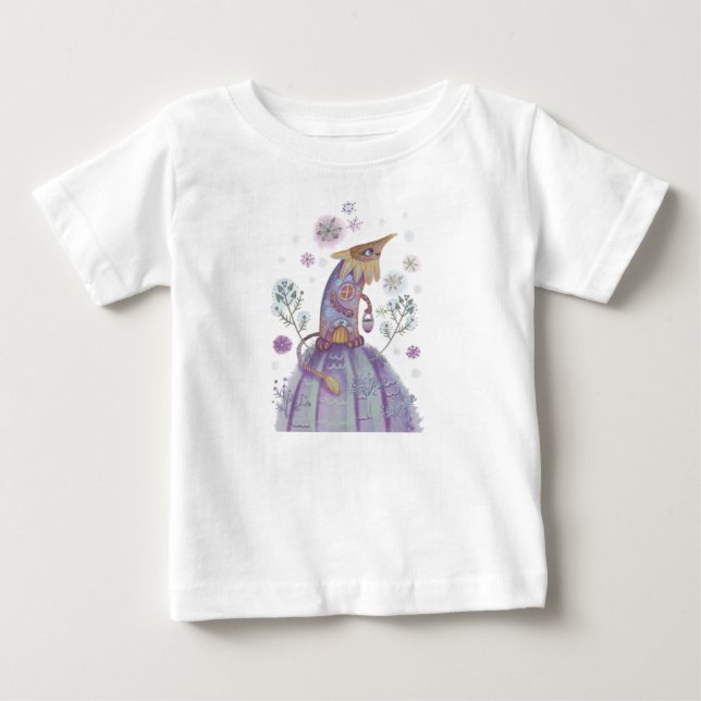 Weihnachtsfigur Baby T-shirt (Vorderseite)