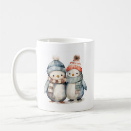 Weihnachtsfiguren Pinguin-Kaffeezucht Tasse
