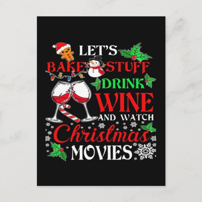 Weihnachtsfilm Postkarte (Vorderseite)
