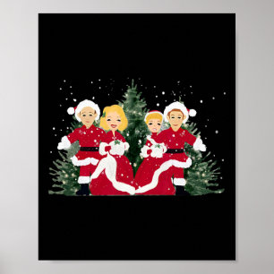 Weihnachtsfilm Xmas Song Feiertags-Pyjama Re Poster