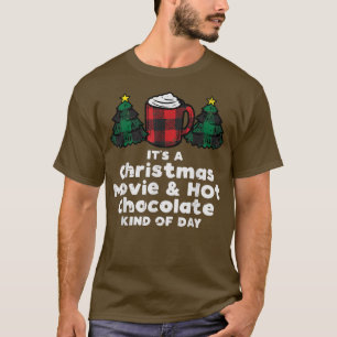 Weihnachtsfilme Hot Chocolate Xmas PJs Pajamas Me T-Shirt