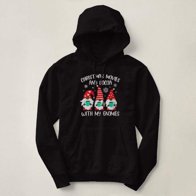Weihnachtsfilme mit meinen Gnomen in Afrika Hoodie (Design vorne)