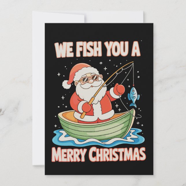 Weihnachtsfisch Fischer Weihnachten (Vorderseite)