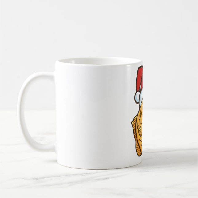 Weihnachtsfisch Kaffeetasse (Links)